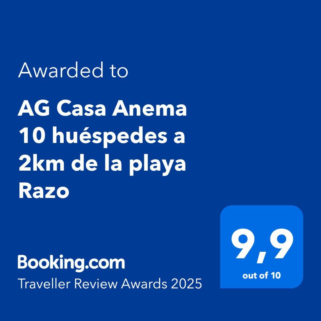 Ag Casa Anema 10 Huespedes A 2Km De La Playa Razo Villa A Coruña Buitenkant foto